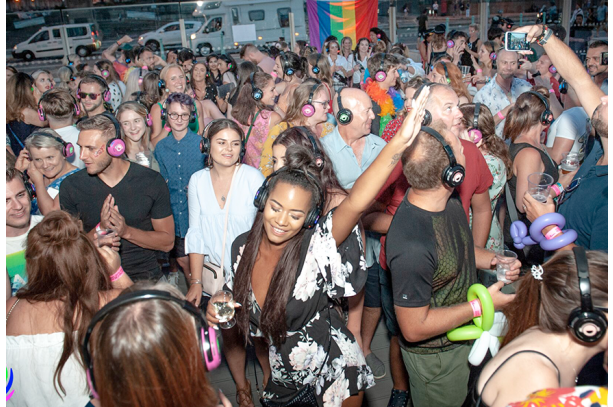 Partying at Pride - In The Sky.