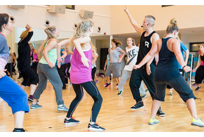 What wireless headphone system for a gym?