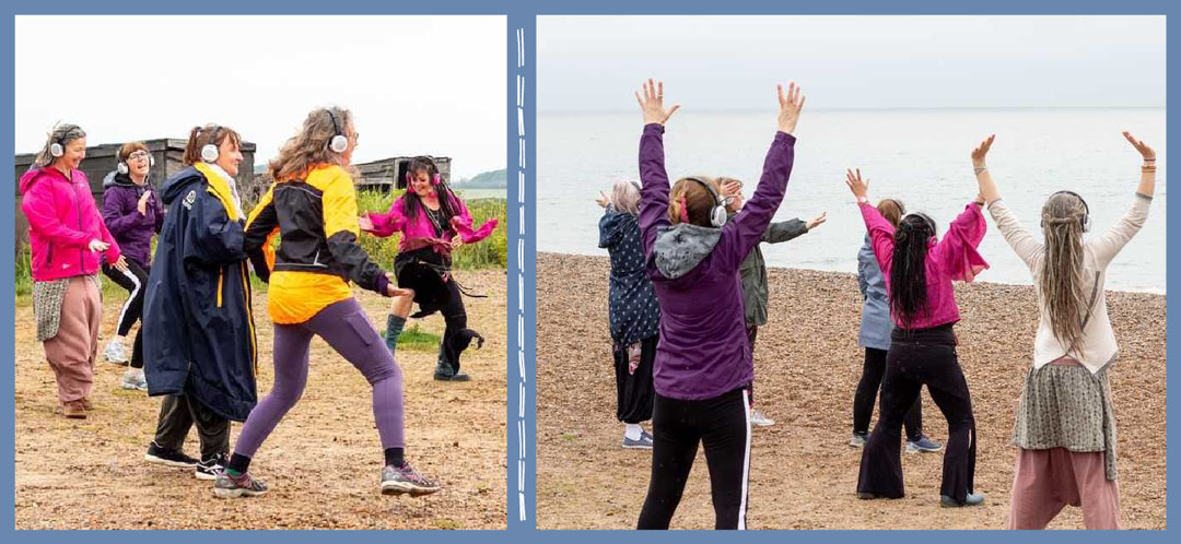 Silent Disco Elemental Earth Dance Beach